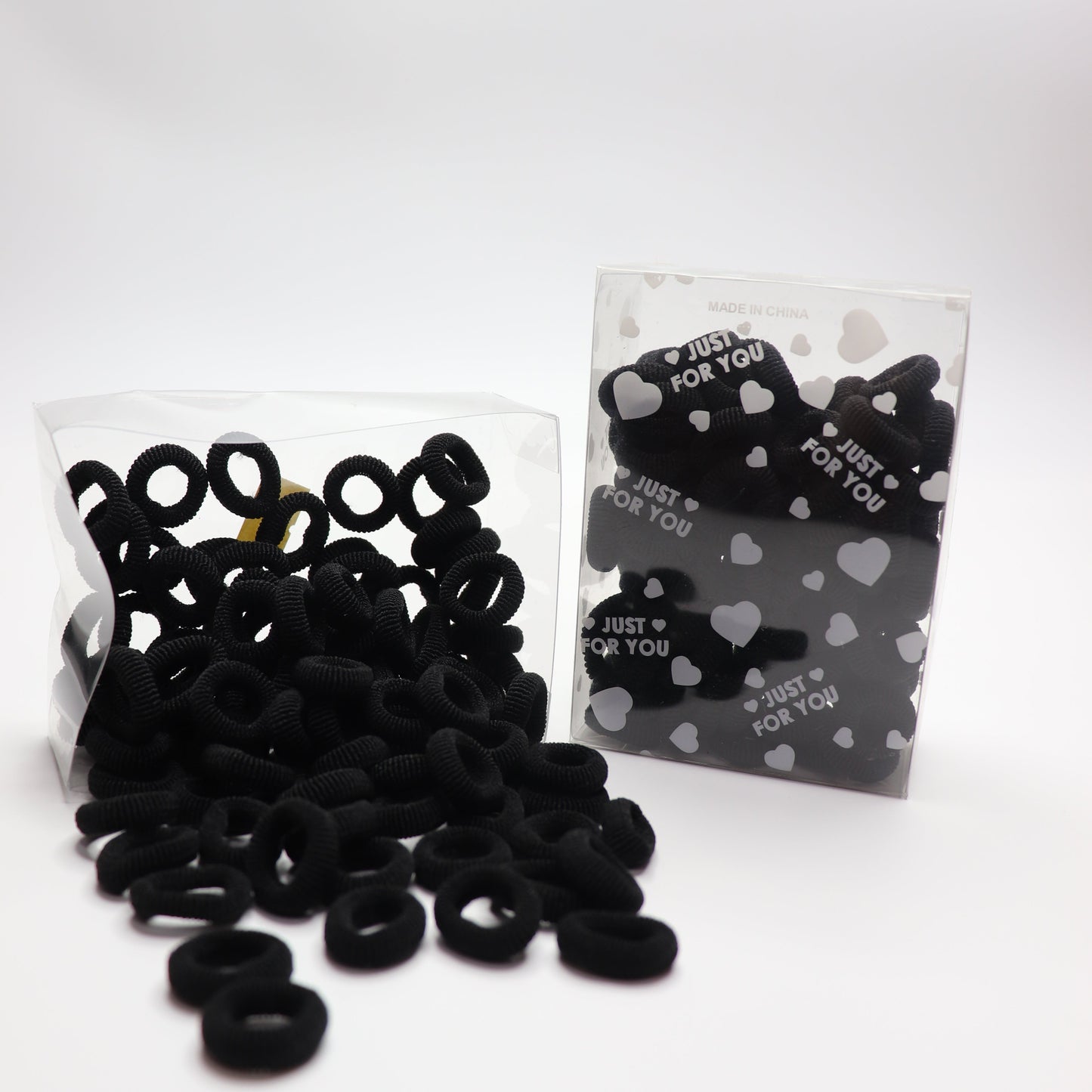 Elastic Hair Ties Mini Hair Bands -100 Pieces