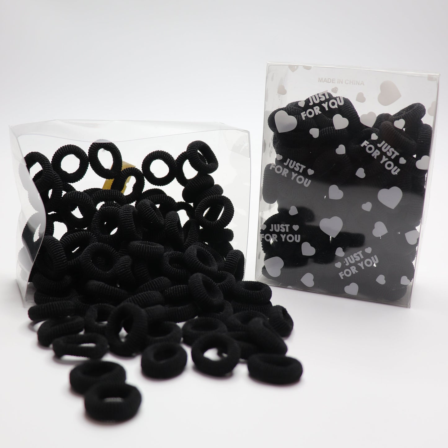 Elastic Hair Ties Mini Hair Bands -100 Pieces